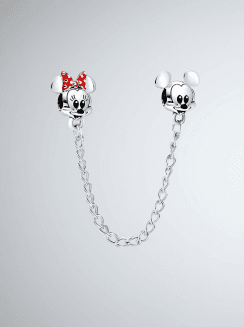 Cadena de Seguridad de Mickey y Minnie