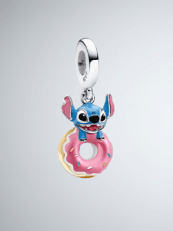 Charm de Stitch con Dónut