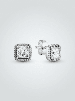 Aretes Pandora Cuadrado