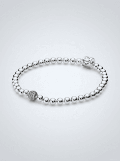Pulsera Esferas y Pavé