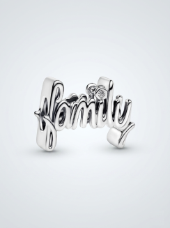 Charm Familia Escrito a Mano