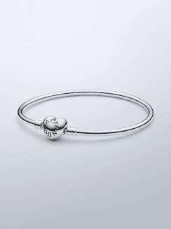 Pandora Moments Brazalete de Broche de corazón