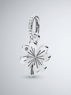 Charm Trébol de la Suerte de Cuatro Hojas