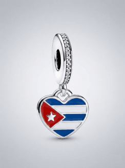 Charm Colgante Bandera de Cuba