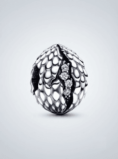 Charm Huevo de Dragón Brillante de Juego de Tronos