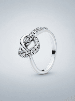 Anillo Corazón Anudado