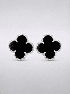 Pendientes Vintage Alhambra Negros
