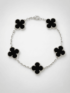 Pulsera Vintage Alhambra Negro