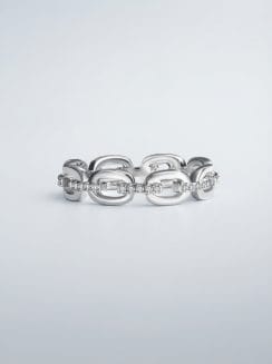 Anillo de Moissanita Crystal Link