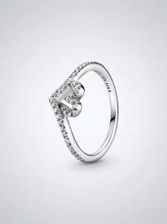 Anillo Deseo Corazón Brillante