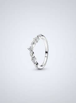 Anillo Deseo Alterno Brillante